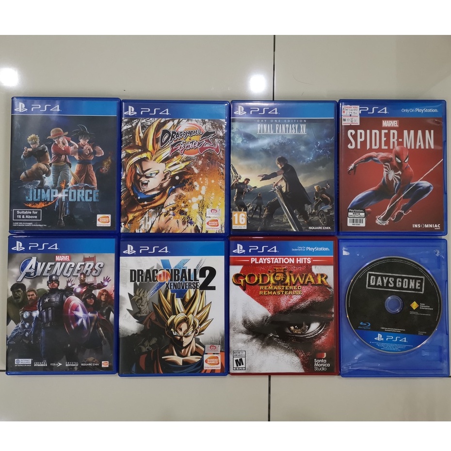 Cheapest PlayStation PS4 Games Used Second Hand PS4 Game Disc Original