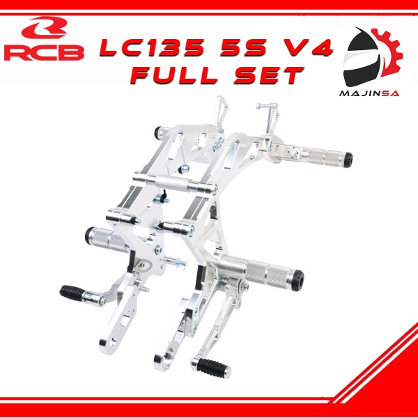 RACING BOY FOOTREST 100 ORIGINAL LC135 5S V4 FULL SET Shopee Malaysia