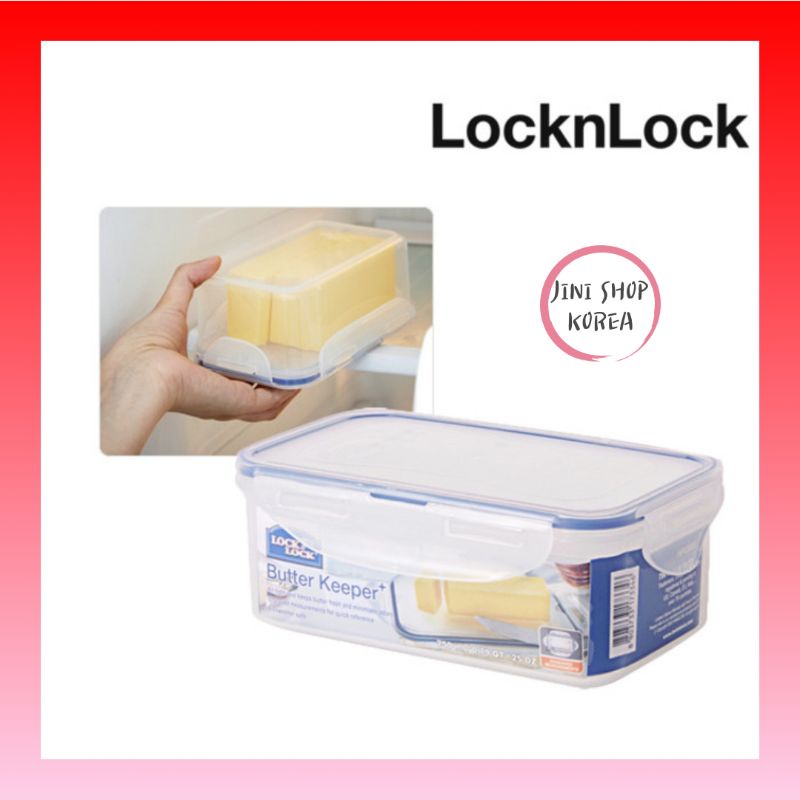 LocknLock / New Butter Dish Keeper Container HPO956 / Lock and Lock / Lock n Lock Shopee Malaysia