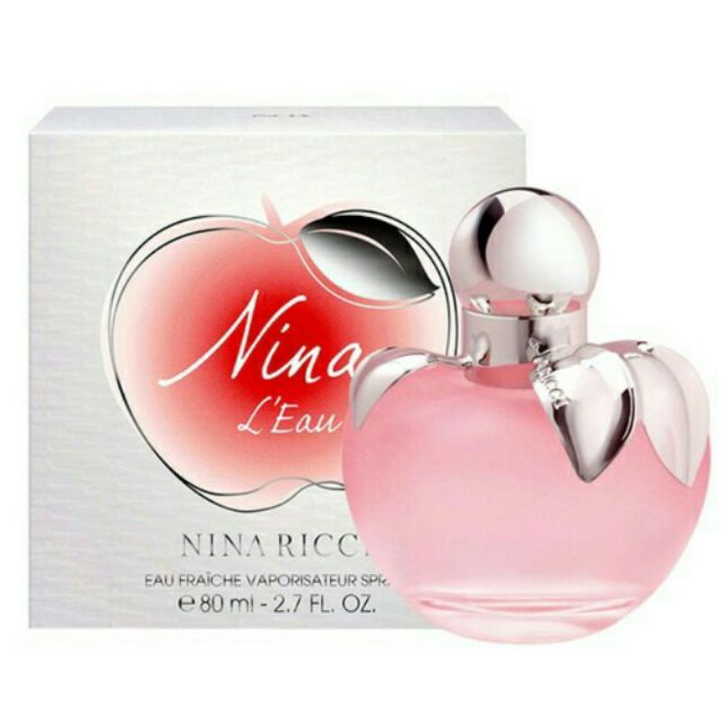 Nina Ricci Nina L'eau Eau Fraiche 80ml For Women's Shopee Malaysia