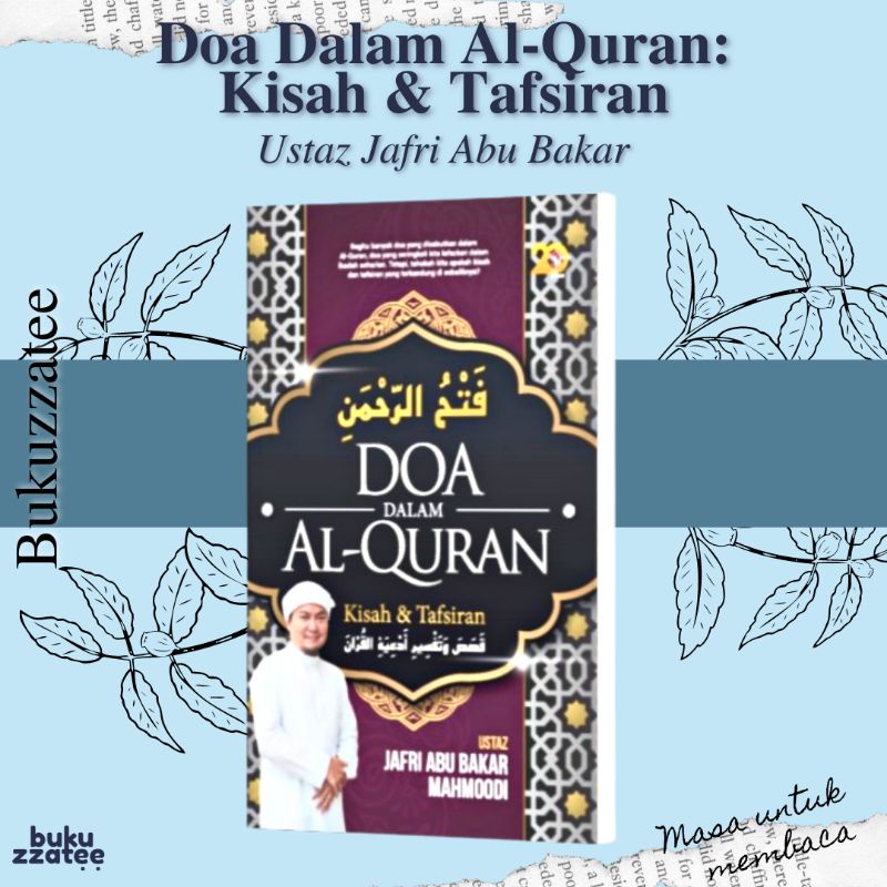 Doa Dalam Al Quran Kisah And Tafsiran Asbabun Nuzul Doa Yang Sahih Doa Para Nabi Buku 6513