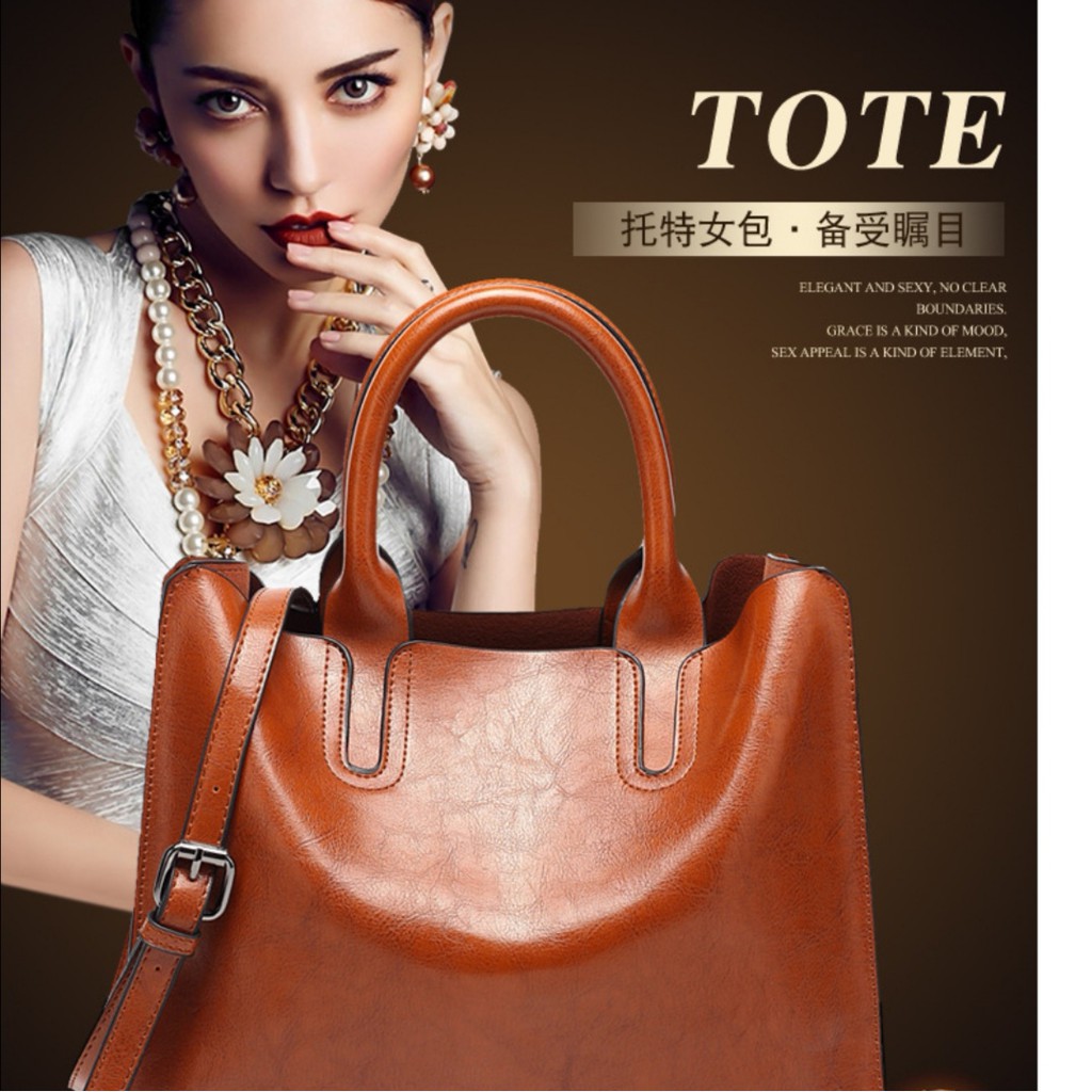 MiBorong GORGEOUS Ladies hand bag Handbag Women Ladies Bag Sling Bag Tote  Bag Office Bag Lady Bag Beg Perempuan