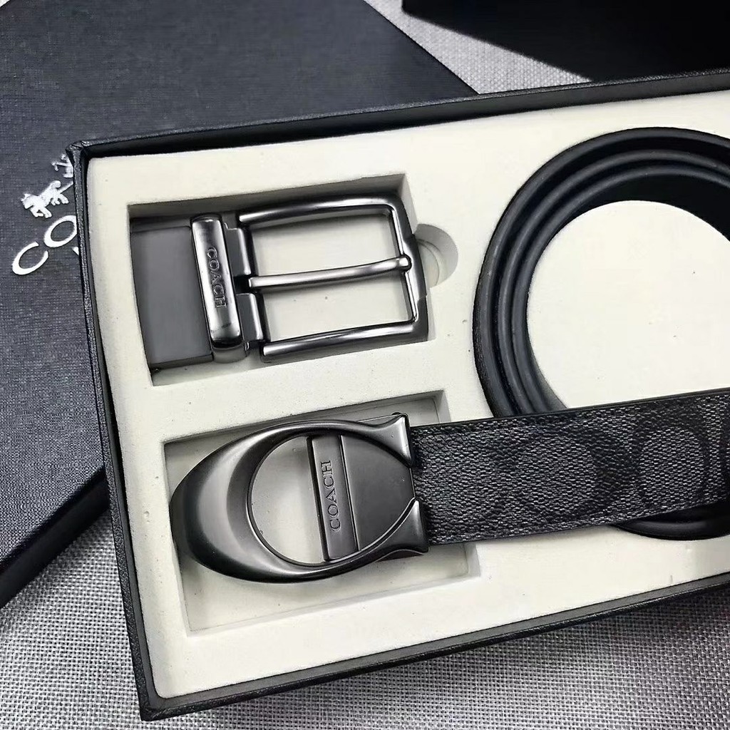 Coach leather outlet belt