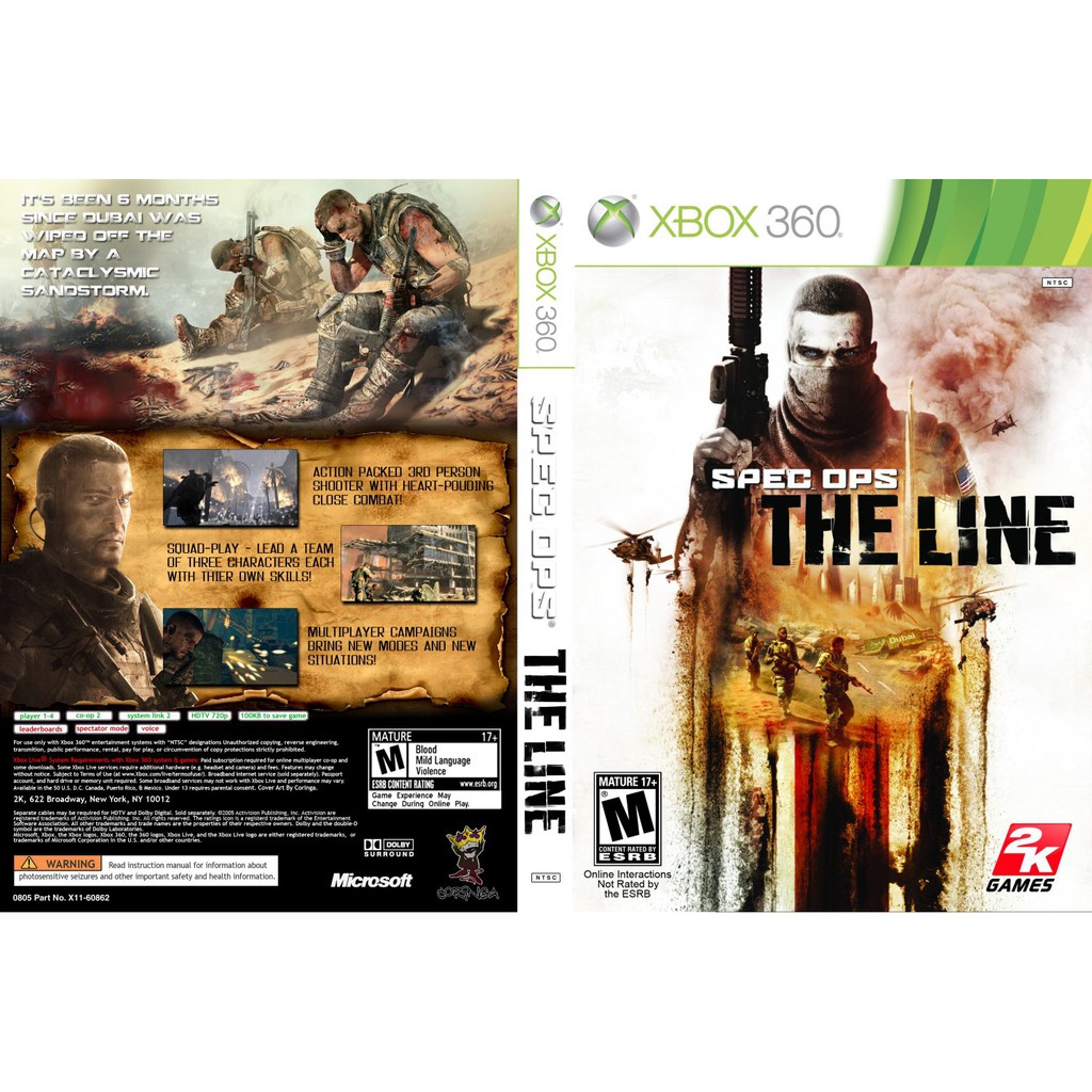 Spec Ops: The Line (輸入版) - Xbox360-