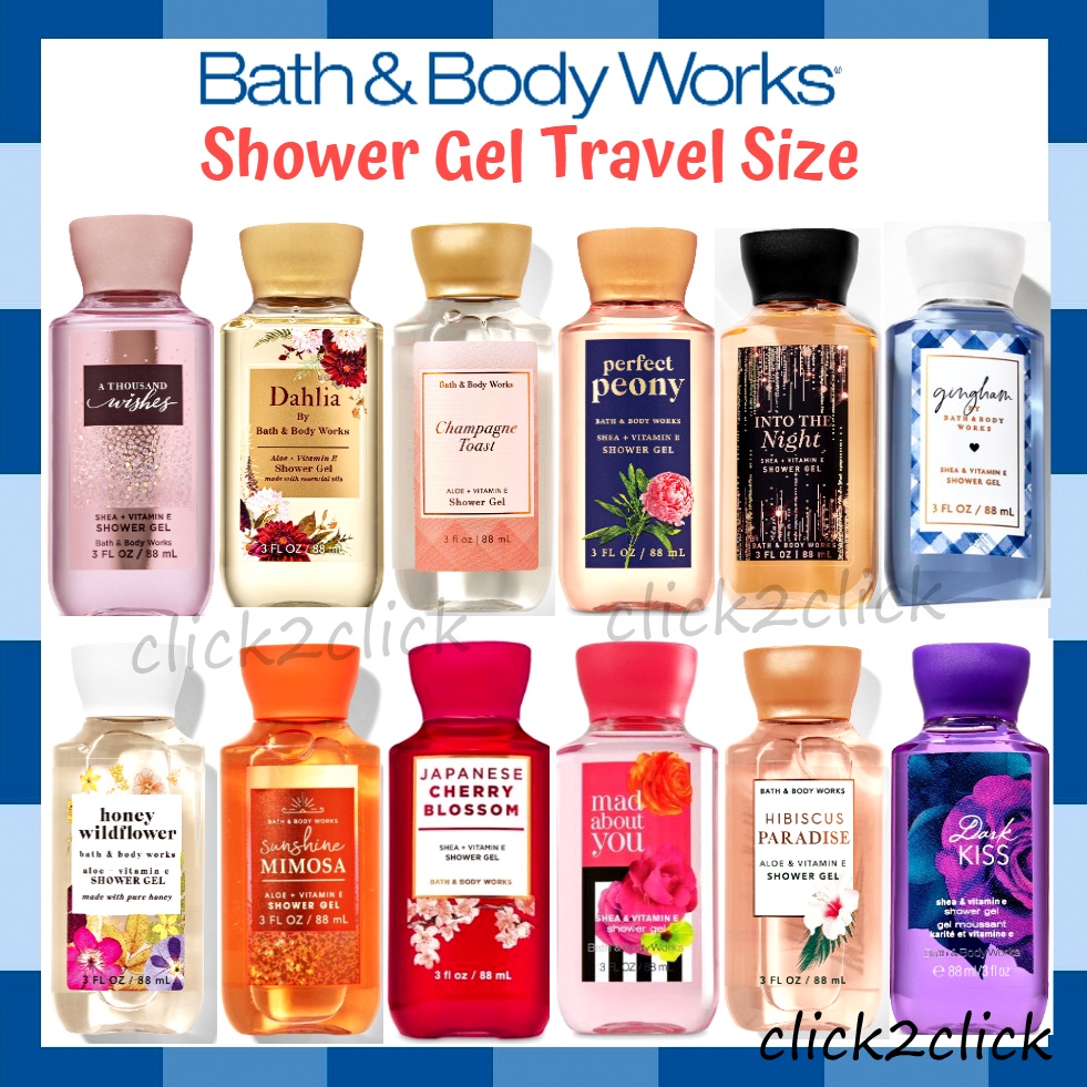 Bath & Body Works Shower Gel 88 Ml | Shopee Malaysia