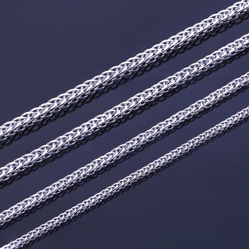 Fashion Jewelry S925 Sterling Silver Handmade Foxtail Chain Retro Thai Silver Me