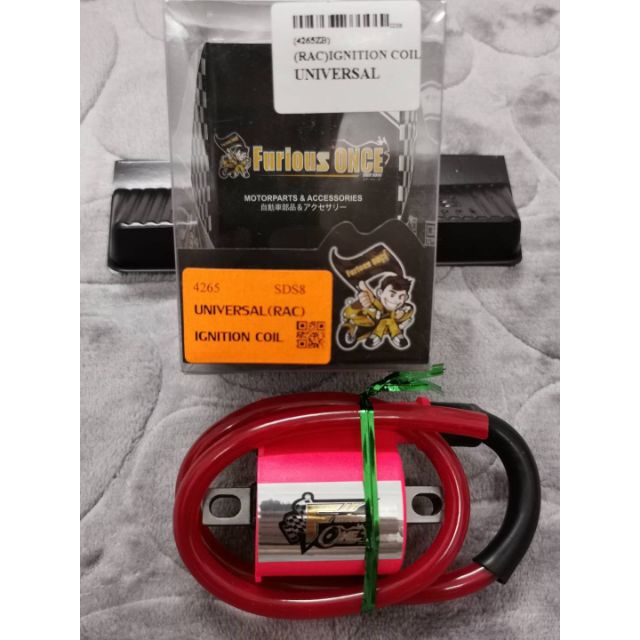 Ex5/w100/kriss/y110/y125z ignition coil plug (racing) FURIOUS ONCE Shopee Malaysia