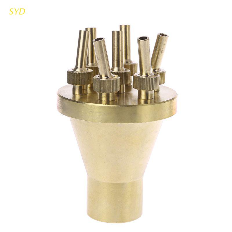 1 DN25 Brass Outdoor Garden Pond Water Fountain Nozzle Spray Sprinkler  Head