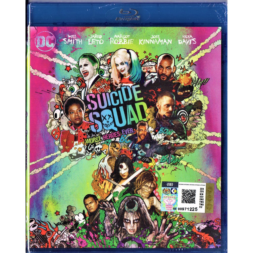 Suicide Squad BLURAY( Blu-ray ) [ Will Smith Margot Robbie Joel ...