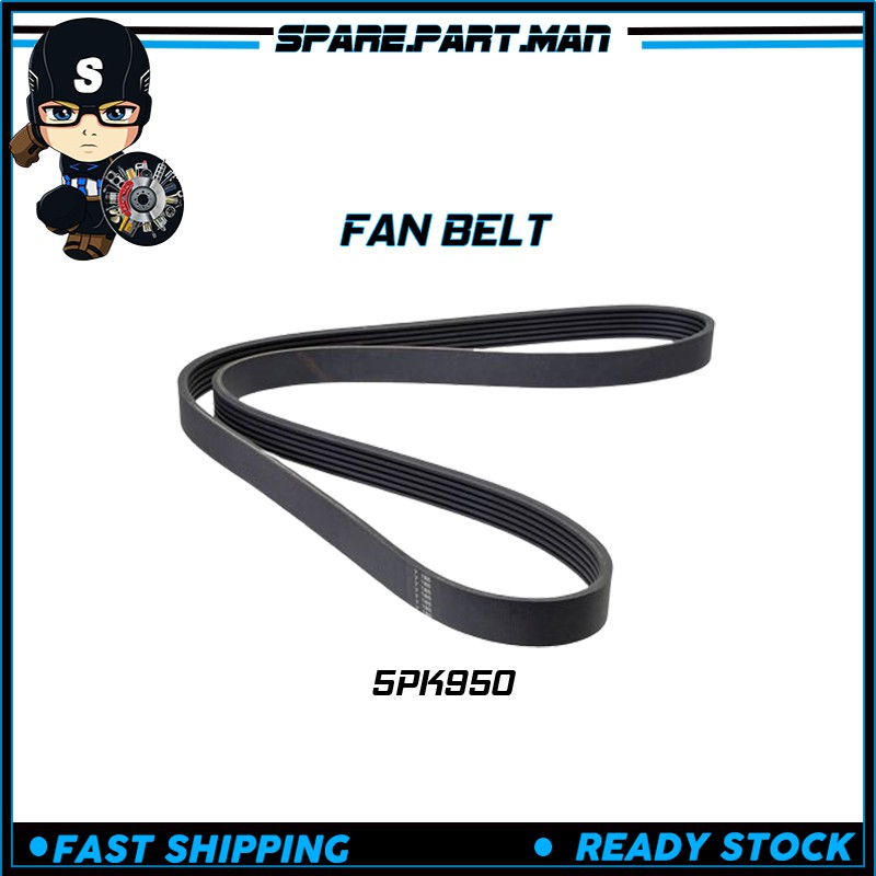 FAN BELT 5PK950 MITSUBOSHI / OEM SPM | Shopee Malaysia
