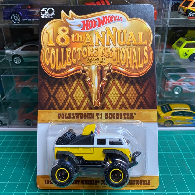 Hot Wheels Volkswagen T1 Rockster 18th Annual Collectors Nationals (3 ...