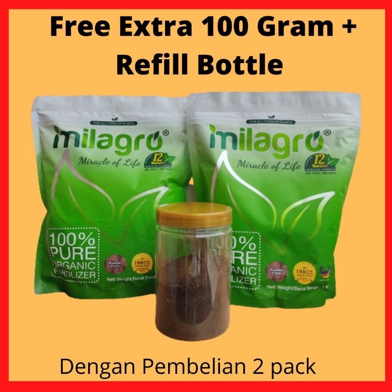🔥VIRAL 2021🔥BAJA MILAGRO ORGANIK BAJA ORGANIK DAN 💥💥💥BOOSTER TANAMAN