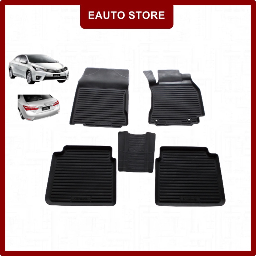 Toyota Corolla Altis 20142019 Rubber EVA Floor Mat Car Mat Shopee
