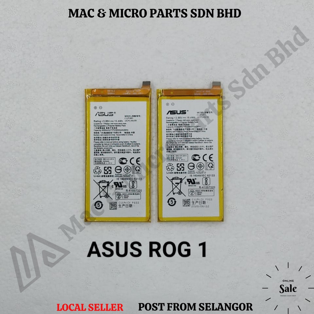 AmComponent - BATTERIA Di Ricambio Di Ricambio Per ASUS ROG PHONE - Foto 7