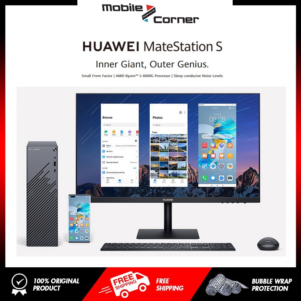[MYSET] Huawei MateStation S Desktop Computer - Original Huawei ...