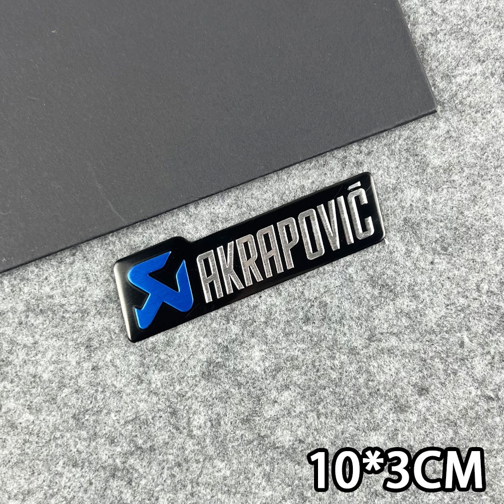 2pcs Two Brothers Racing Exhaust Sticker Emblem Decals, Multicolor Heat Resistant Self-Adhesive For ATV Car Motorcycle