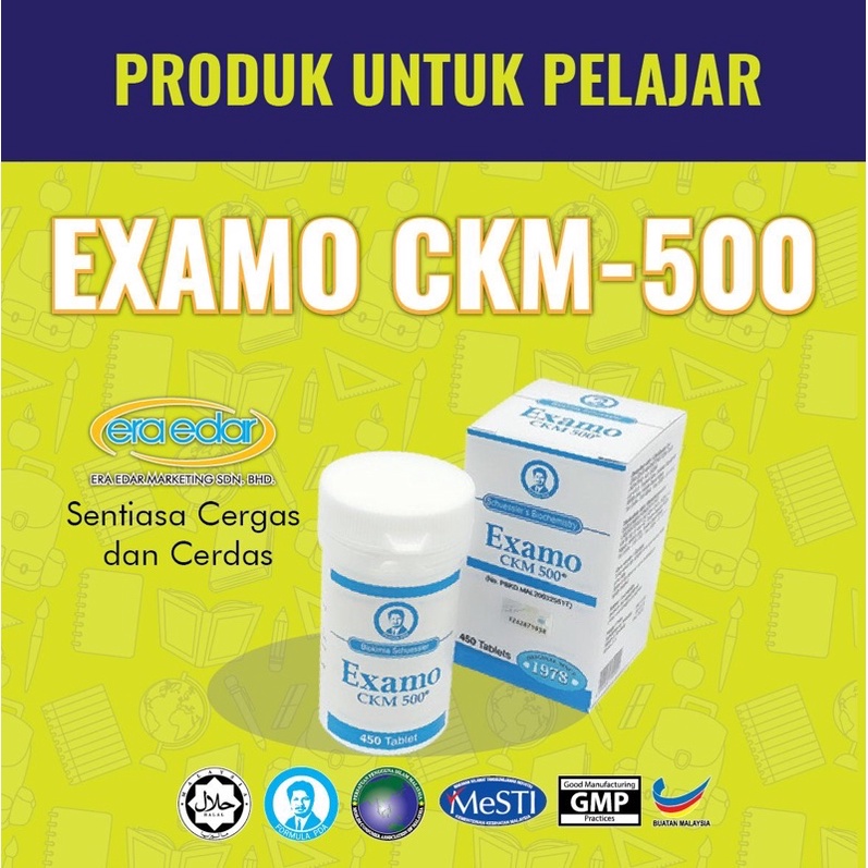 EXAMO ckm 500 @ Examo Biru - Suplemen Minda Neuro Terbaik Era Edar ...
