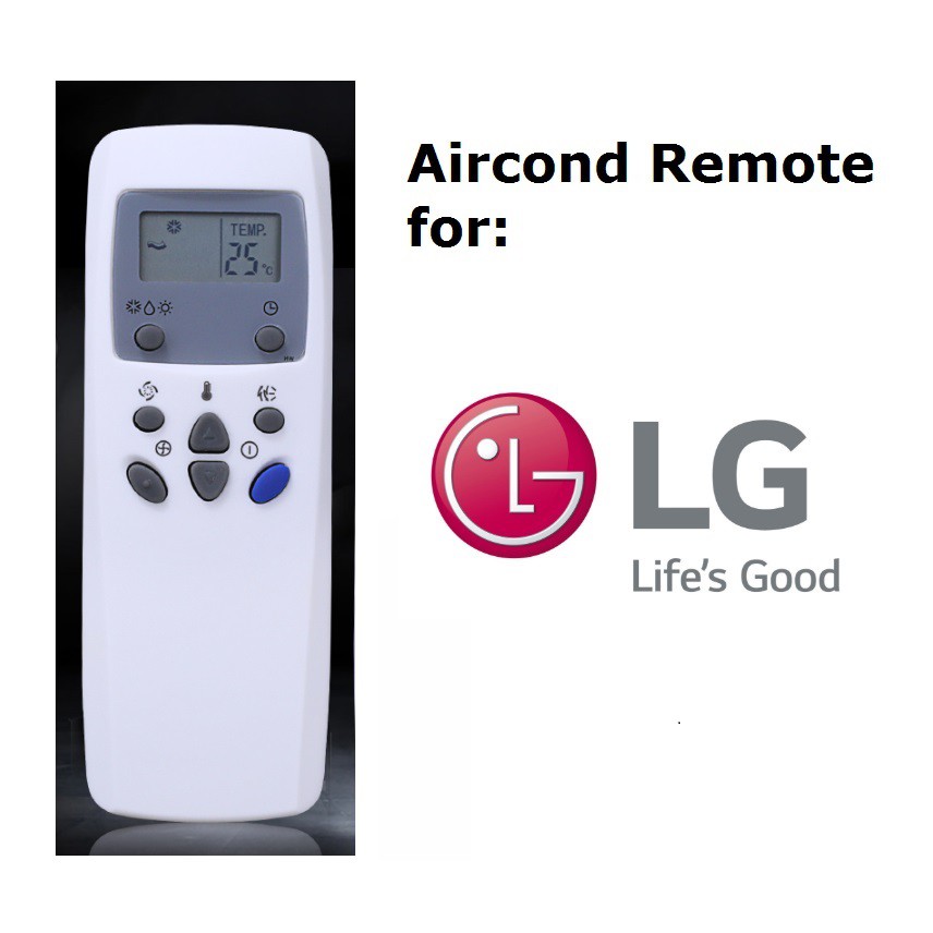 XFC-KT Telecomando Per Condizionatore LG - Modello KT-LG3 / 6711A90023C - Frequenza 433 MHz