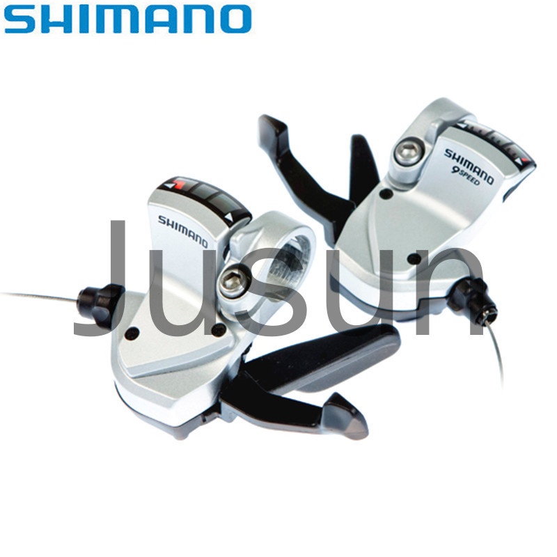 Shimano SL-R440/R441 3×9 Speed Road Bike Shifter Trigger Flat Bar Lever ...