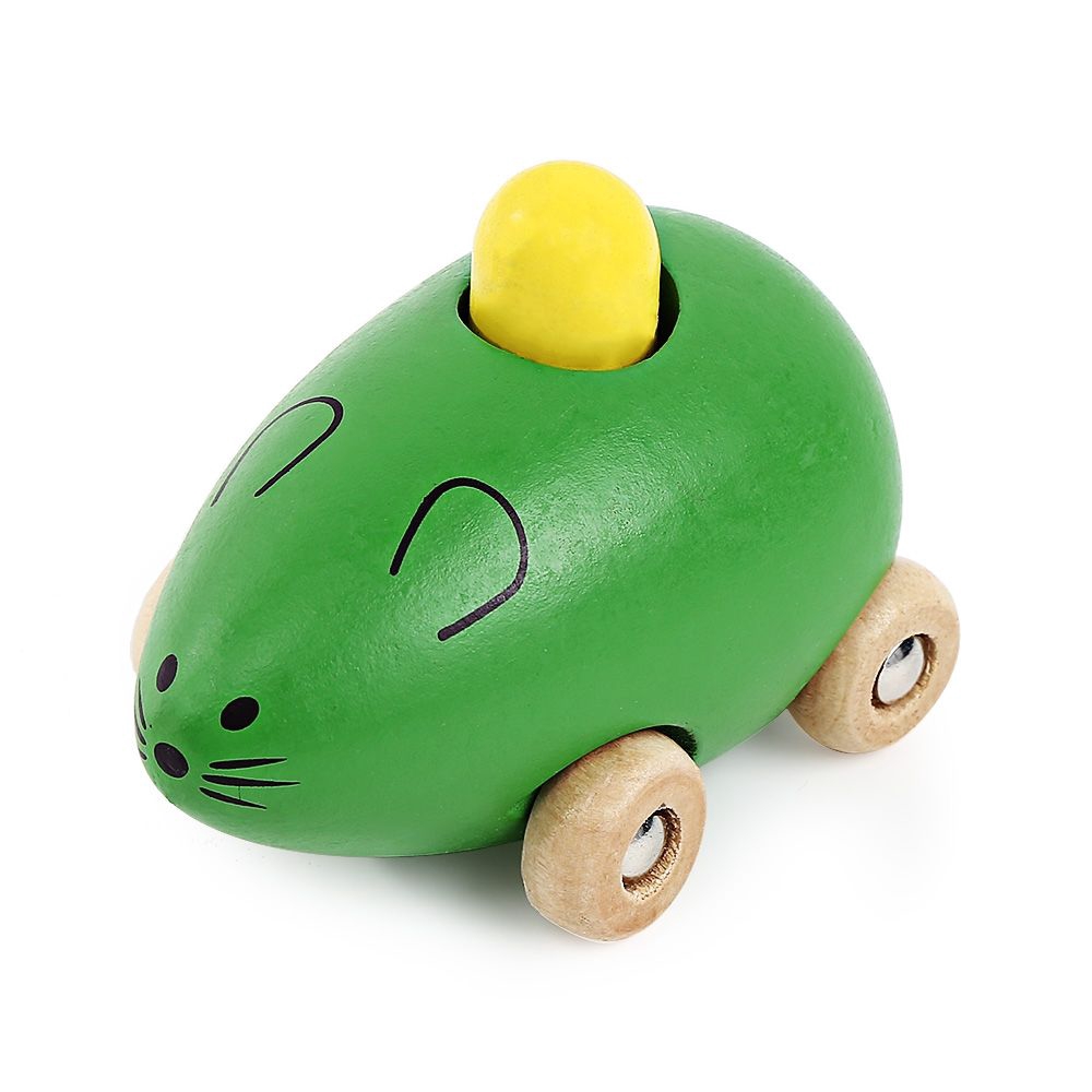 YOULEBI MUSIC MICE SQUEAKING WOODEN TOYS KIDS GADGET (GREEN) Shopee