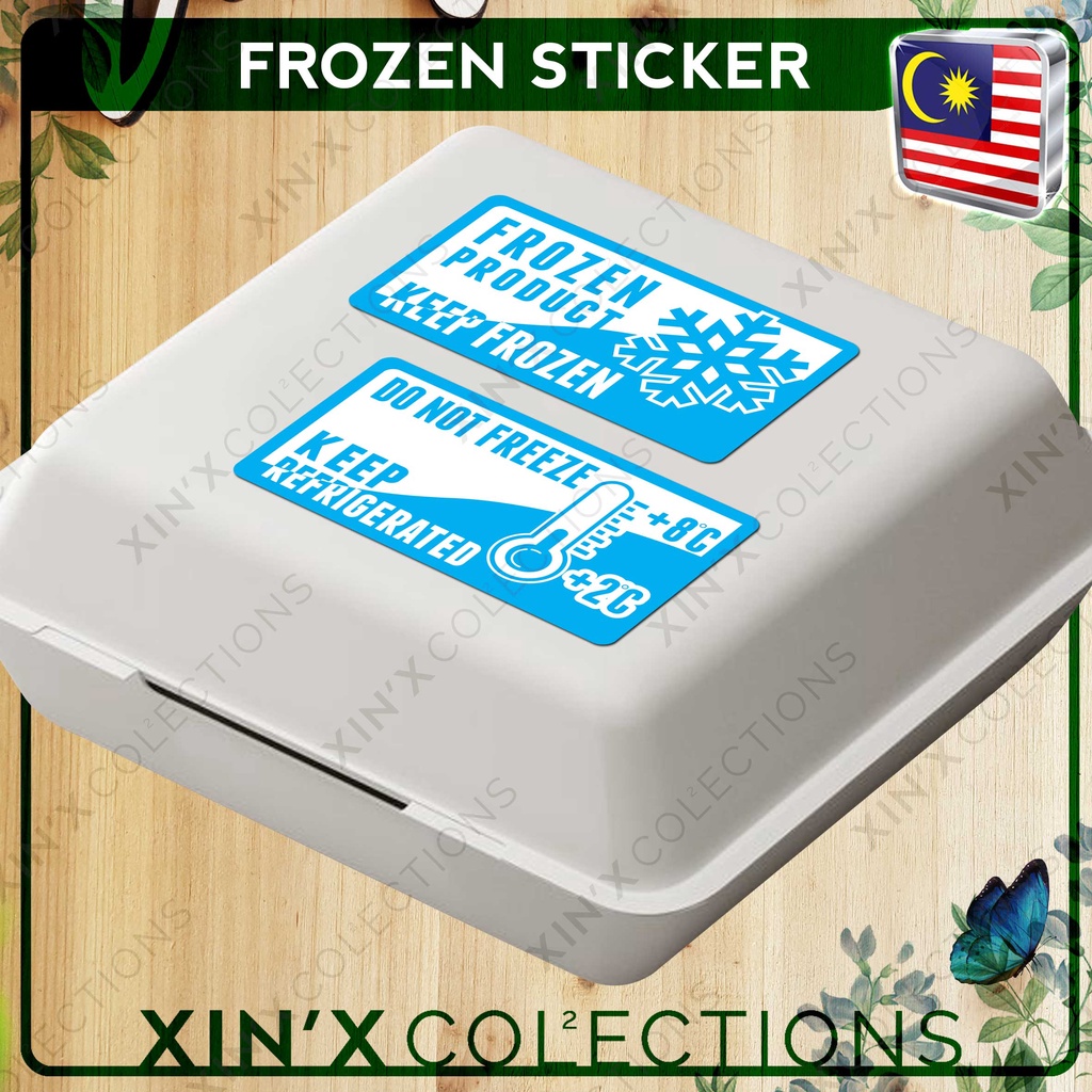 Keep Refrigerated Stickers Food Packaging Labels Store In The ...