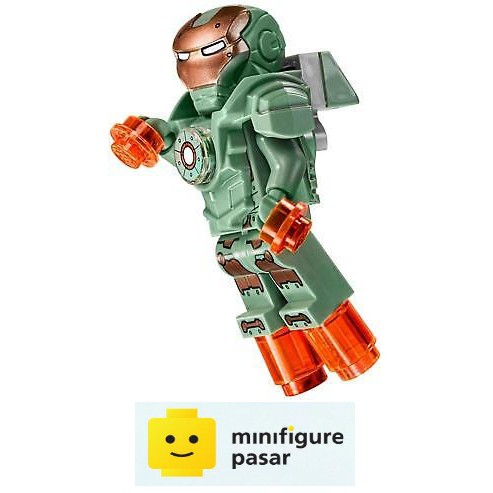 Lego iron cheap man green