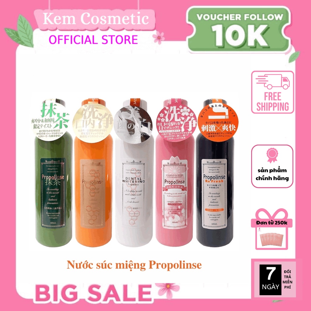 Propolinse Japanese Mouthwash 600ml Shopee Malaysia
