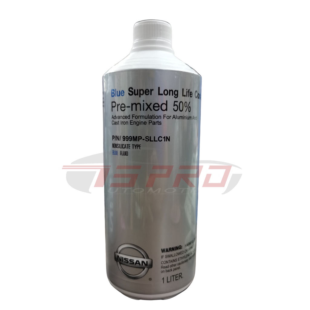 Nissan Genuine Super Long Life 999MP-SLLC1N Coolant (Blue/Biru) 1L ...