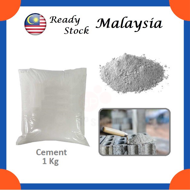 1kg Cement / Simen Biasa for Construction ( Grey ) | Shopee Malaysia