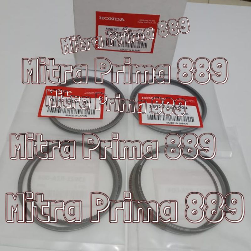 Piston Ring Piston Set STD 0.50 Honda CRV CRV Gen2 Gen 2 2.0 2.000cc
