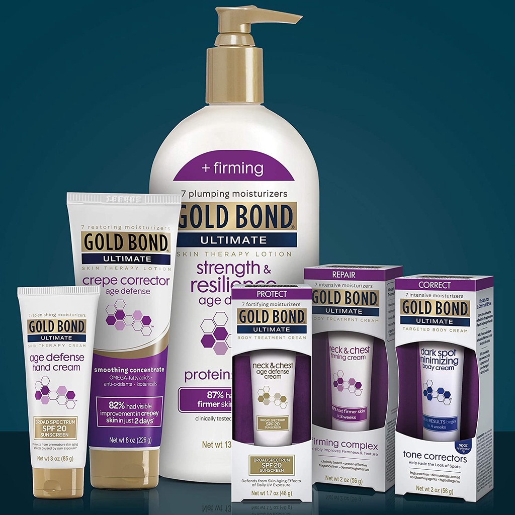 [ iiMONO ] Gold Bond Strength Resilience Lotion Age Defense Renew Retinol Firming Cream Dark