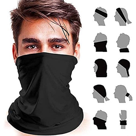 Unisex Multifunctional Scarf Half Face Mask Motor Scarf Cover Ready ...