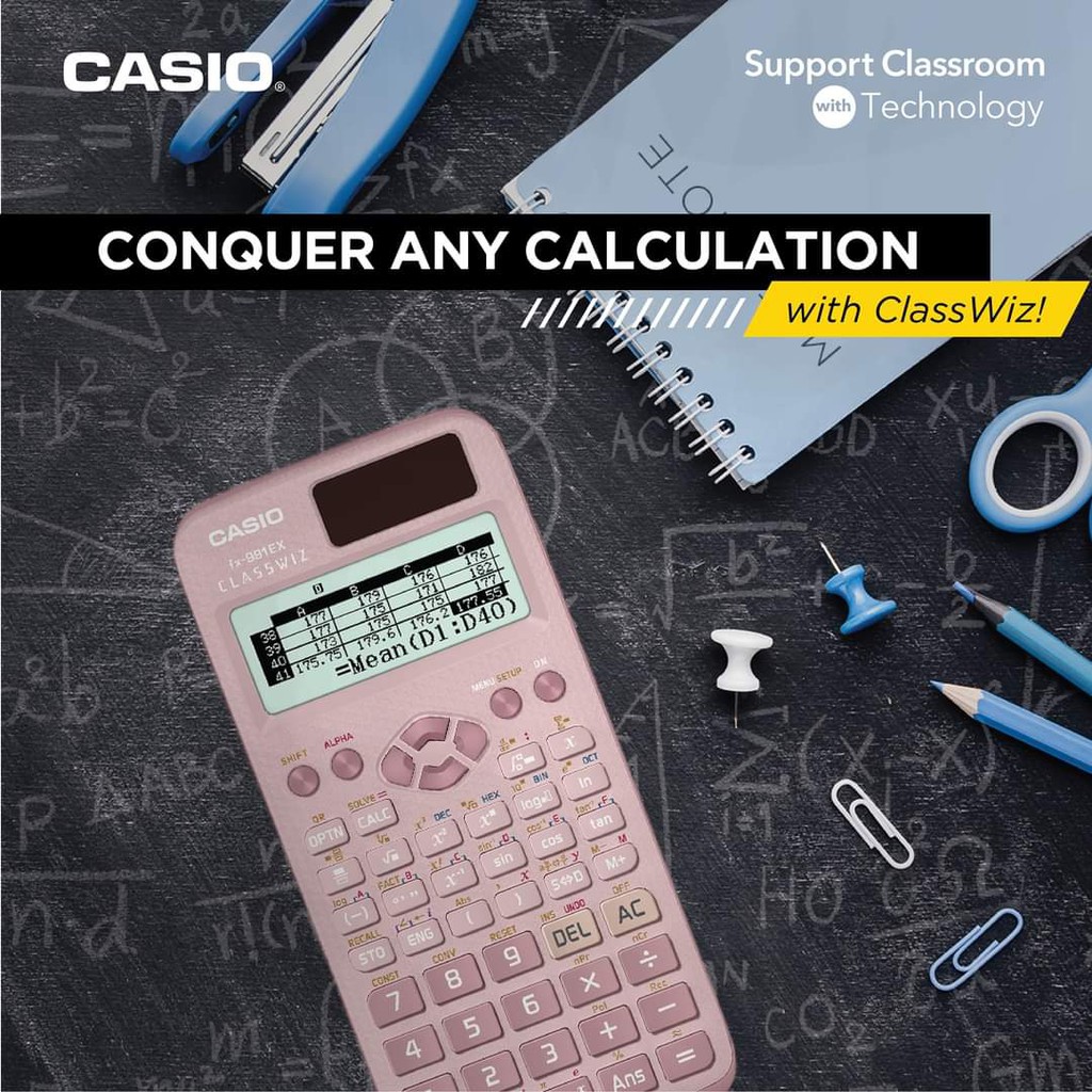 Casio Fx-991EX CLASSWIZ Scientific Calculator | Shopee Malaysia