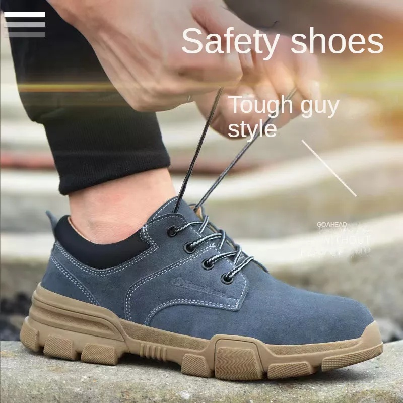 Mens casual best sale safety shoes