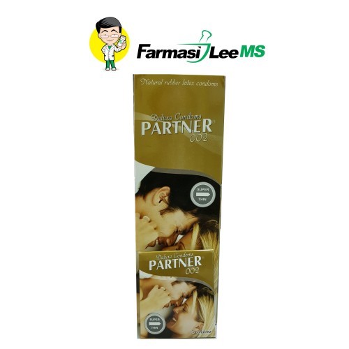 Partner 002 Deluxe Super Thin Condoms 3s x 24 Packets (Exp 12/2027 ...