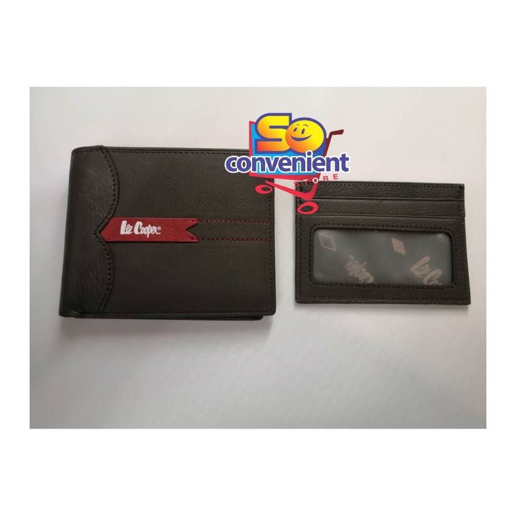 LEE COOPER Genuine Leather Wallet -YLW044-G2-50990 BR