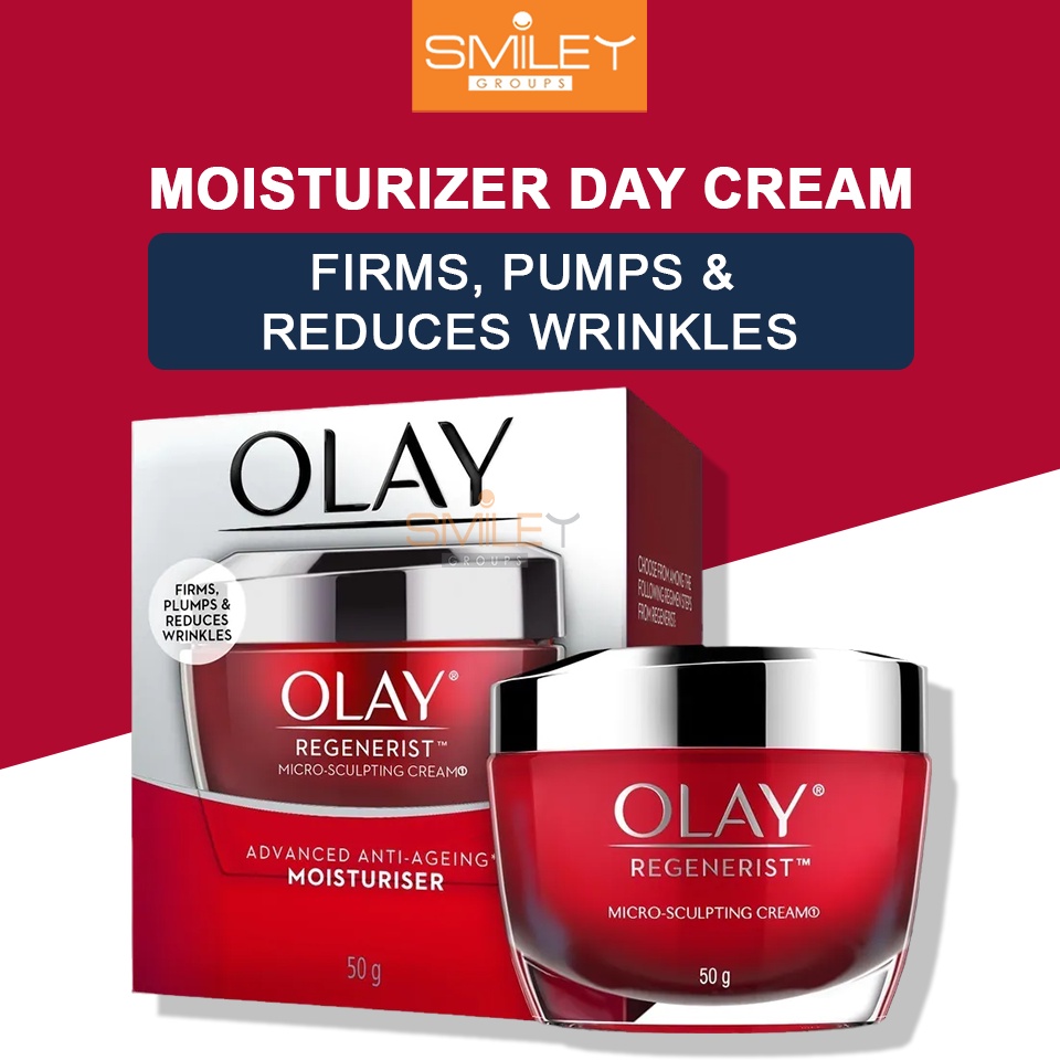 Olay Regenerist Micro-Sculpting Day Cream Vitamin B3 Reduce Wrinkles ...