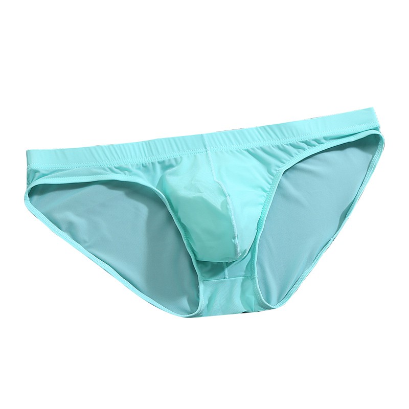 Mens Briefs Ultra Thin Sexy Underwear Ice Silk Seamless Innerwear Briefs Shopee Malaysia 3473