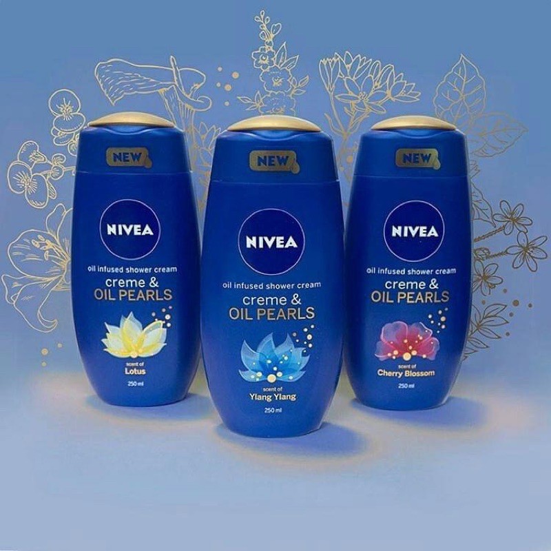 NIVEA CARE SHOWER CREAM OIL PEARLS 250g Shopee Malaysia