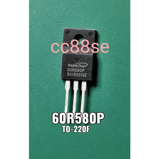 60R580P 60R580 IPA60R580P TO-220F N-CHANNEL POWER MOSFET TRANSISTOR FET ...