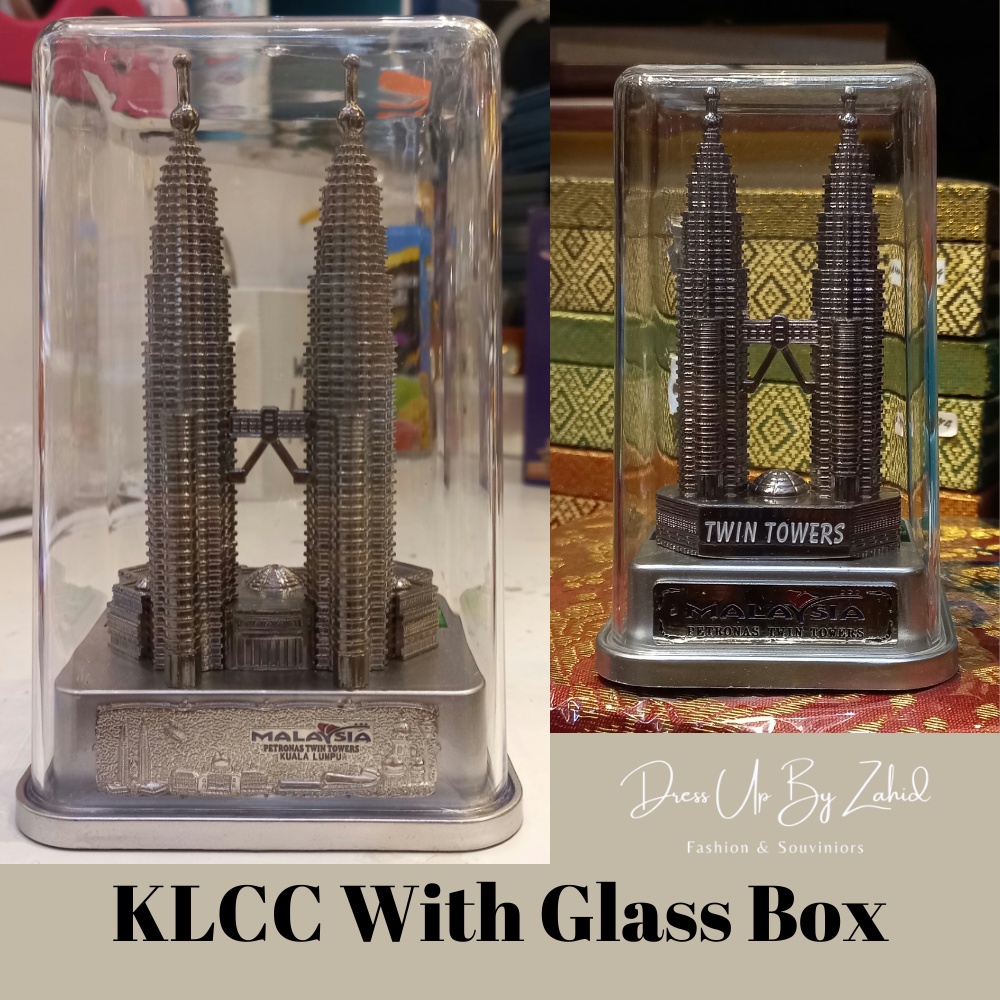 Malaysia Souvenir KLCC With Glass Box Souvenir / KLCC PETRONAS 12