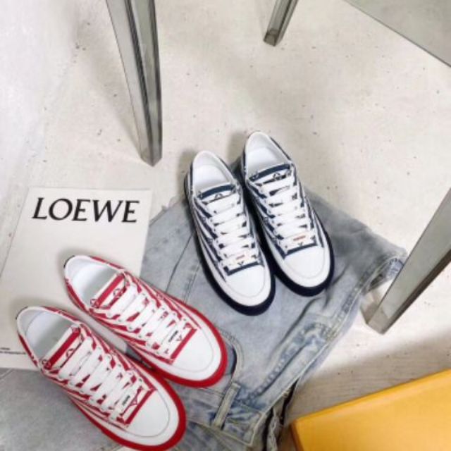 Louis Vuitton Canvas LV Escale Stellar Sneaker Shoes Shopee Malaysia