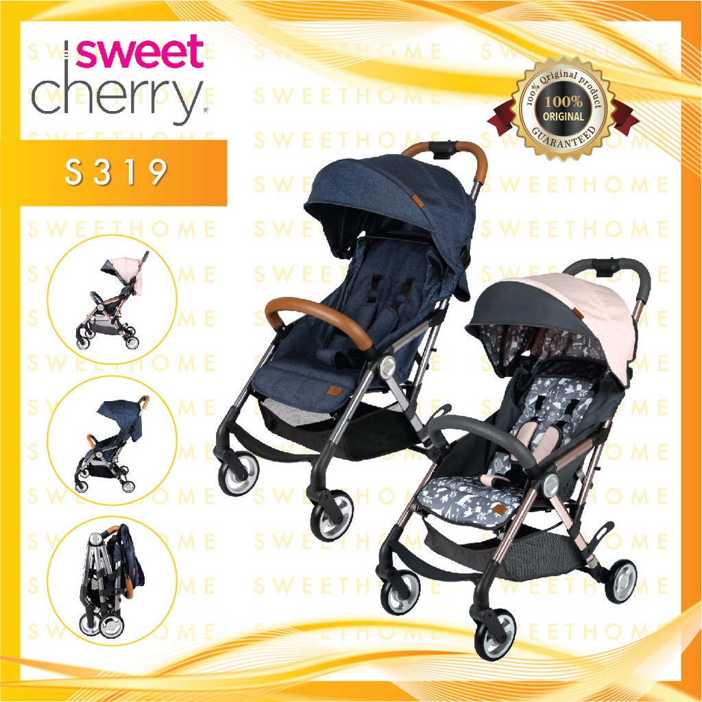 Sweet Cherry S319 Chatel Stroller Shopee Malaysia