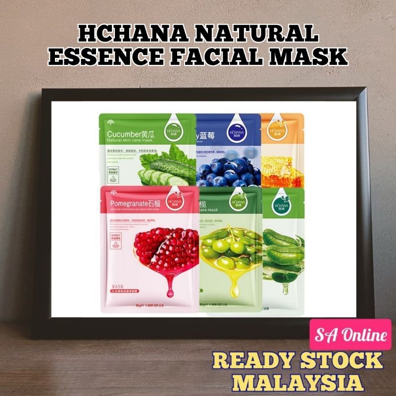 FACIAL MASK ROREC HCHANA NATURAL ESSENCE EXPIRED 2023 2024 Shopee