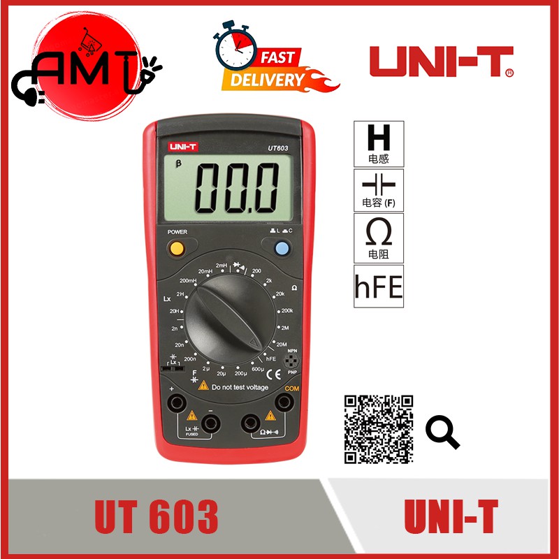 UNI-T UT603 Inductance Capacitance Meter | Shopee Malaysia