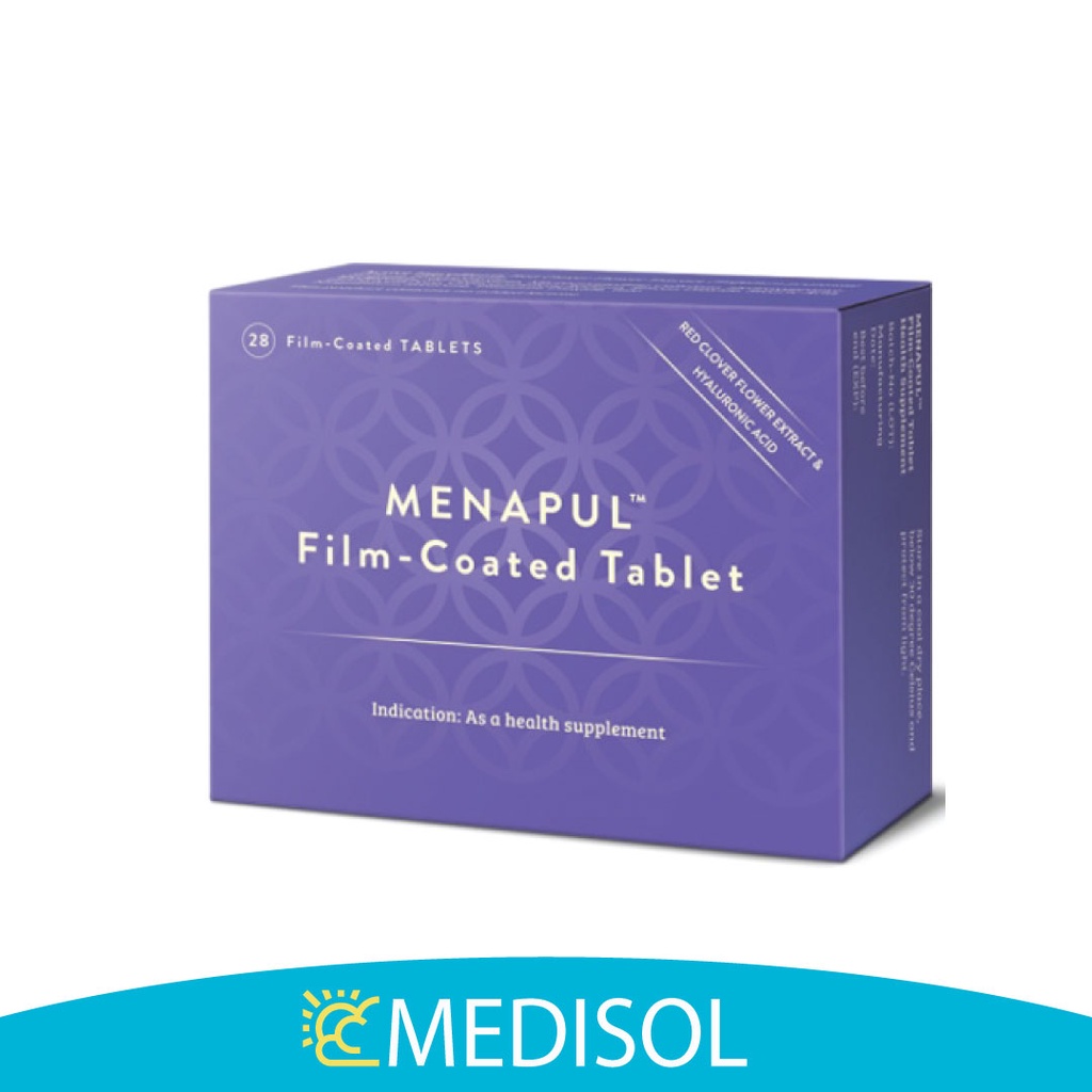 Hormone FREE Vegetarian Friendly Menapul Red Clover Isoflavones and