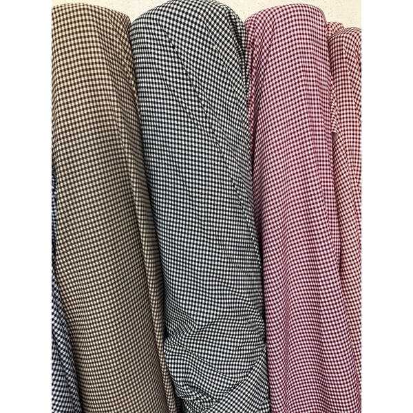 Small Checkered Italian Silk | Shopee Malaysia