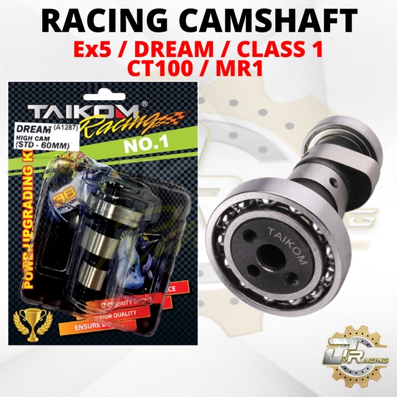 RACING CAMSHAFT Ex5 DREAM CLASS 1 CT100 MR1 CLASS 110 TAIKOM RACING CAM SHAFT STD 60MM Shopee Malaysia