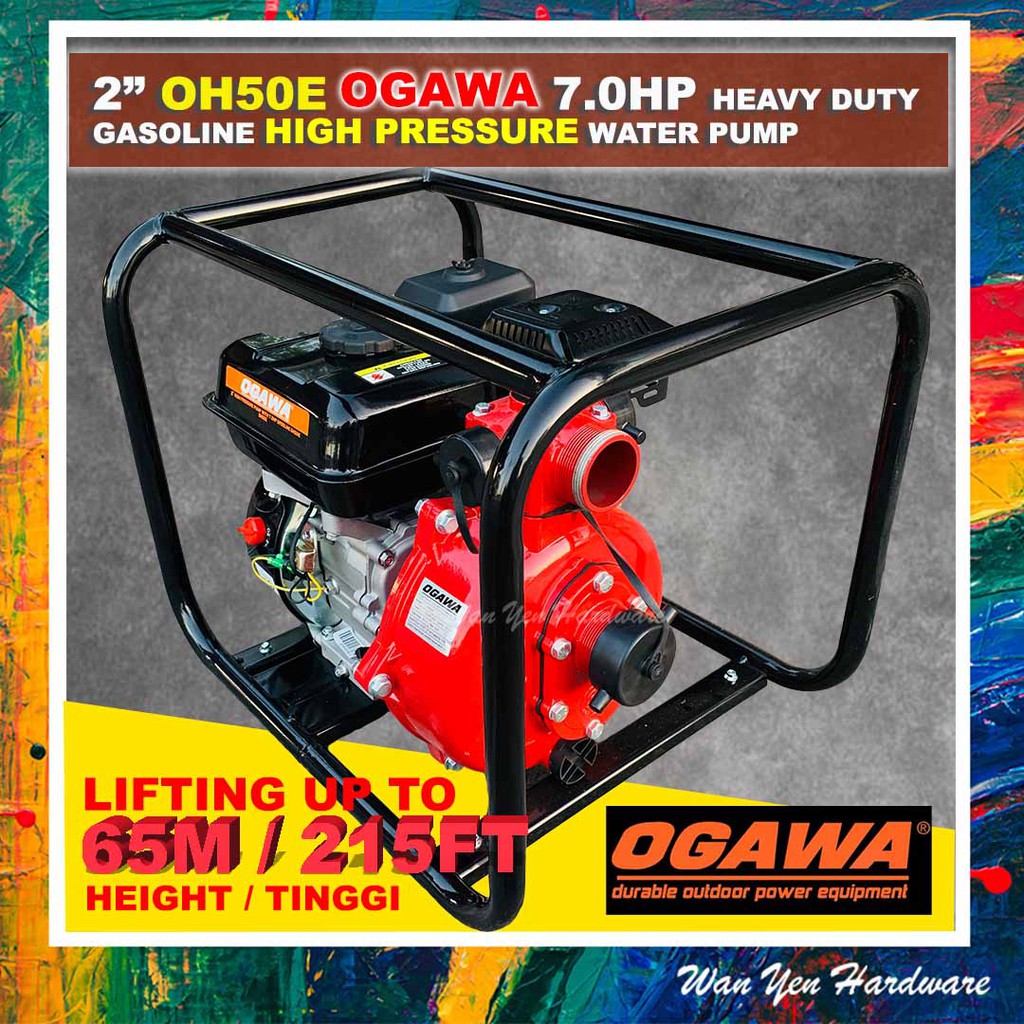2" OH50E OGAWA HIGH PRESSURE PUMP / BOMBA PUMP / FIREFIGHTING WATER