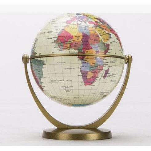 Educational Rotating World Globe Earth Atlas Map Gift School Geography ...